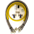 15mm Water Softener Installation Hose Kit 1000mm Hoses