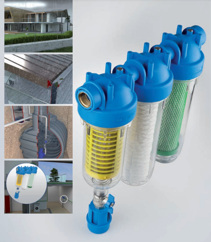 Hydra Rainmaster TRIO Water Filter for Private Water Supplies
