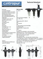 Cintropur 4100 TRIO-UV 40W Water Disinfection Unit - Flow Rate 2.6 m³/hr