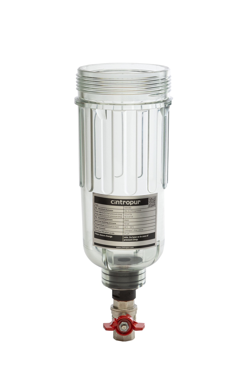 Cintropur Replacement Bowls with Adapter Valve