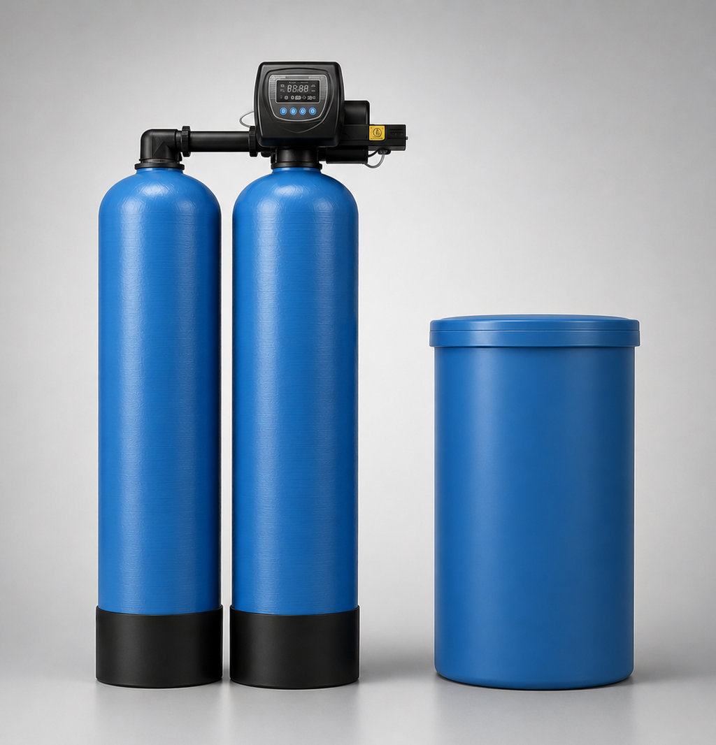 Duplex Clack Commercial Water Softener WS1.5TT 1½
