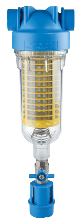 Hydra Single Self-Cleaning Water Filter  - Stainless Steel Mesh