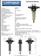 Cintropur Industrial Water Filter NW500 - 18m³/h / 2"