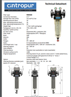 Cintropur Industrial Water Filter  NW650 - 25m³/h / 2 ½"