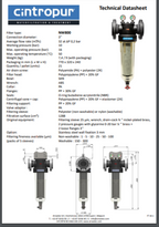 Cintropur Industrial Water Filter NW800 - 32m³/h / 3"