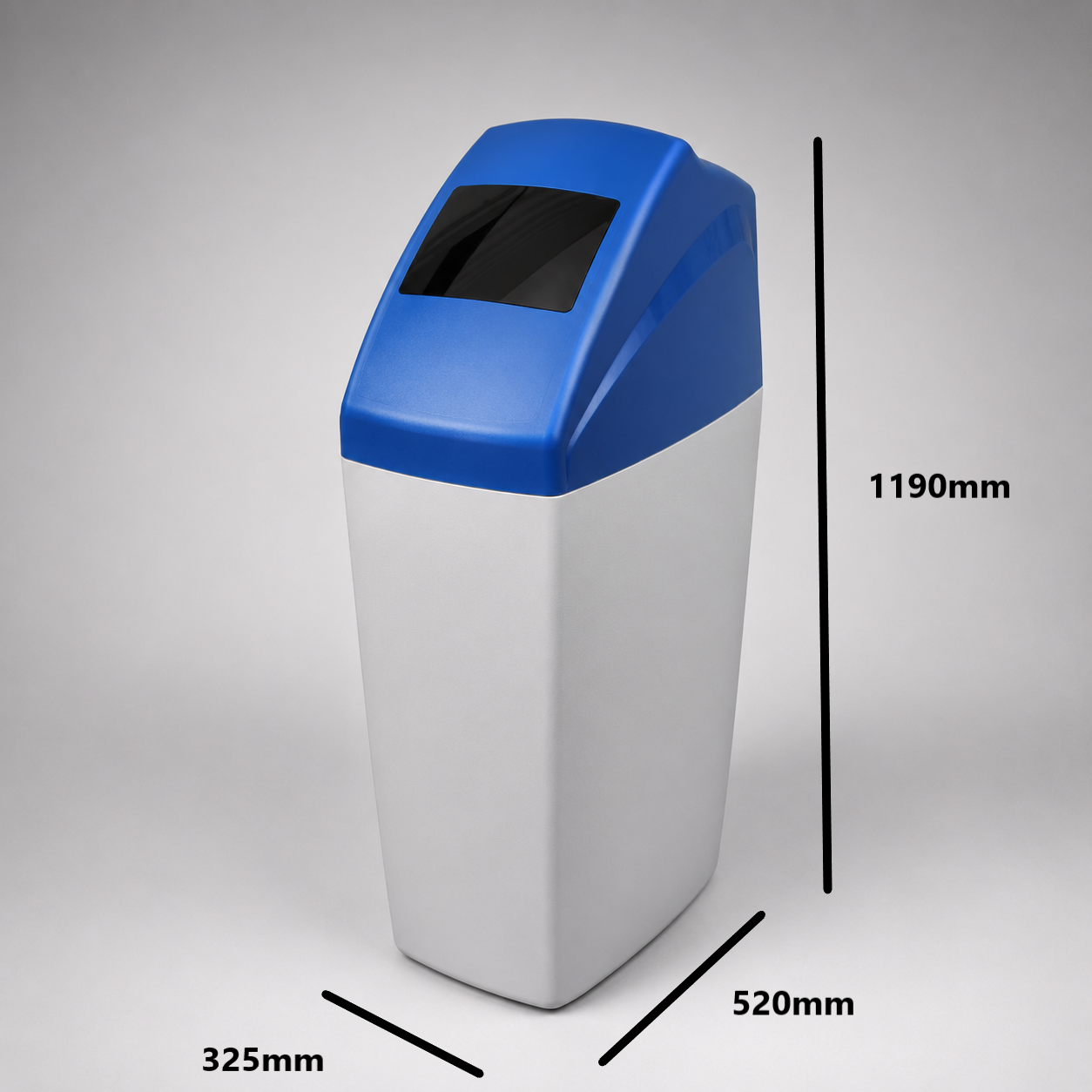Swan Large Timed Water Softener - High Capacity  - 3/4" BSP Inlet/outlet