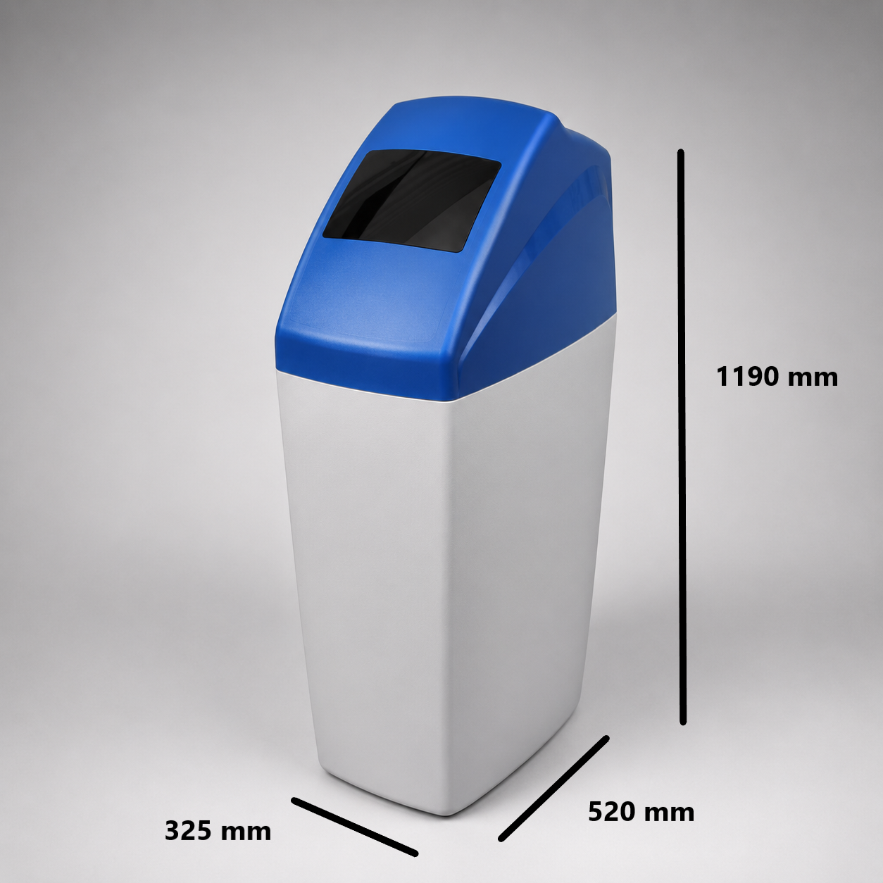 Swan Large Metered Water Softener - High Capacity - 3/4" BSP Inlet/Outlet